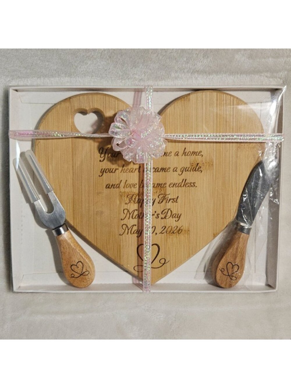 First Mothers Day 2026 Gift Cutting Board